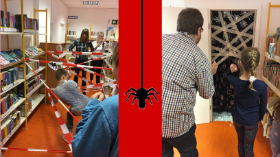 Veranstaltung: "Spider-Man - Crash-Kurs in Helden- und Schurkenkunde" (Bild: Stadtbibliothek Rostock)