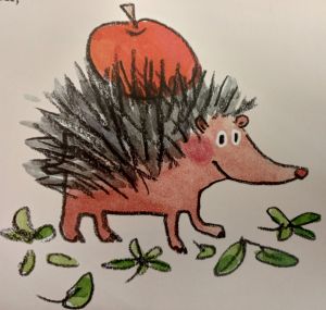 Kleiner Herbstigel  (Bild: Verlag compact kids aus dem Buch "Die schönsten Reime & Gedichte für Kinder")